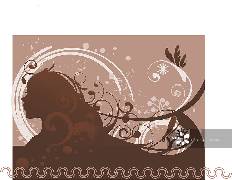 优雅女孩图片素材