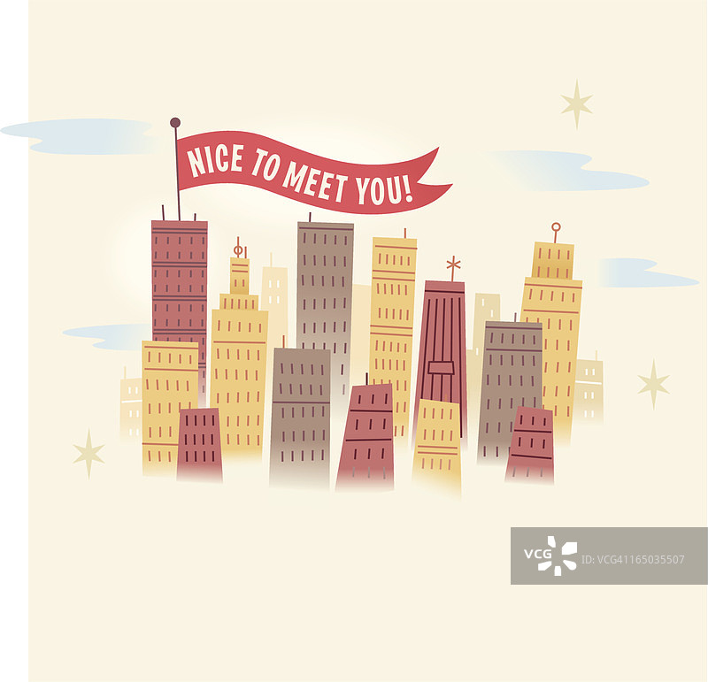 很高兴认识你！图片素材