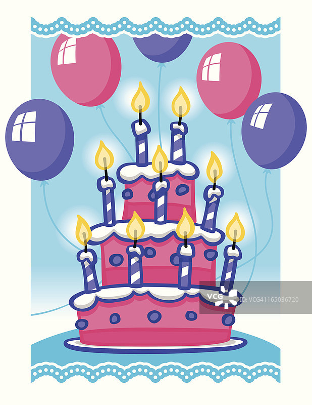 生日蛋糕图片素材