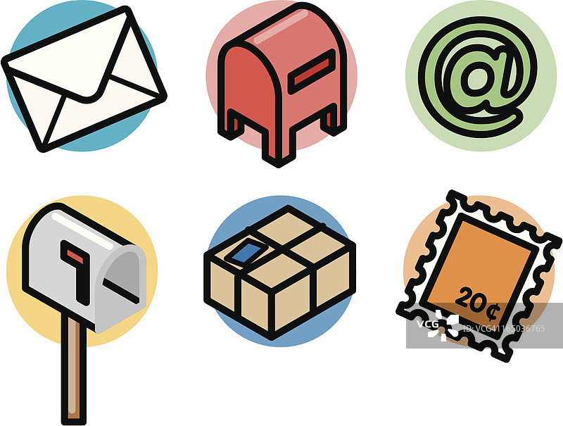 邮件图标图片素材