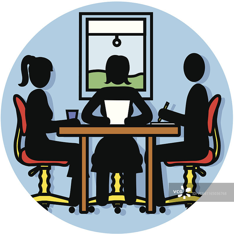 女性主持人图标图片素材