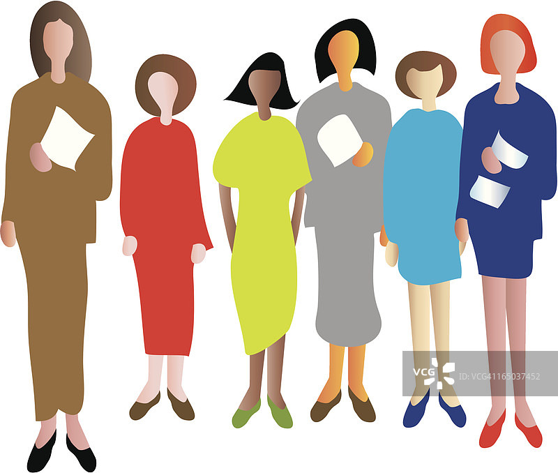 商业女性图片素材