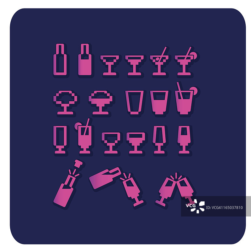 派对图标（矢量）图片素材