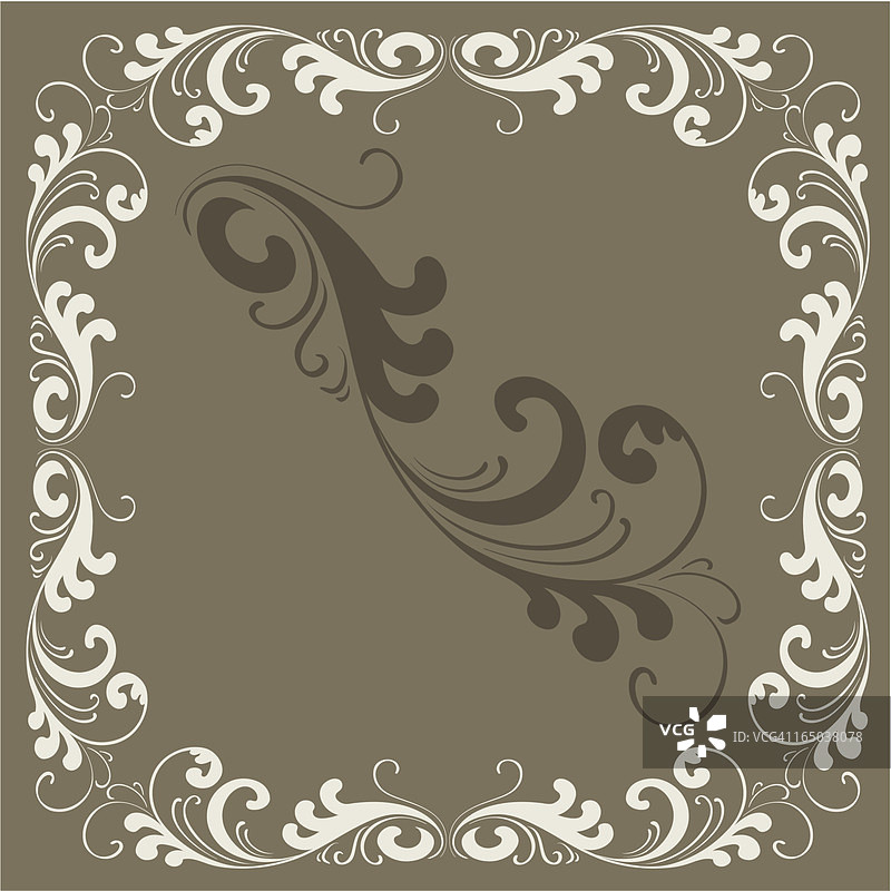 复古相框#359，矢量素材图片素材