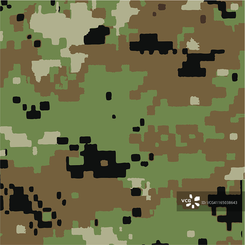 数码绿色迷彩图案图片素材