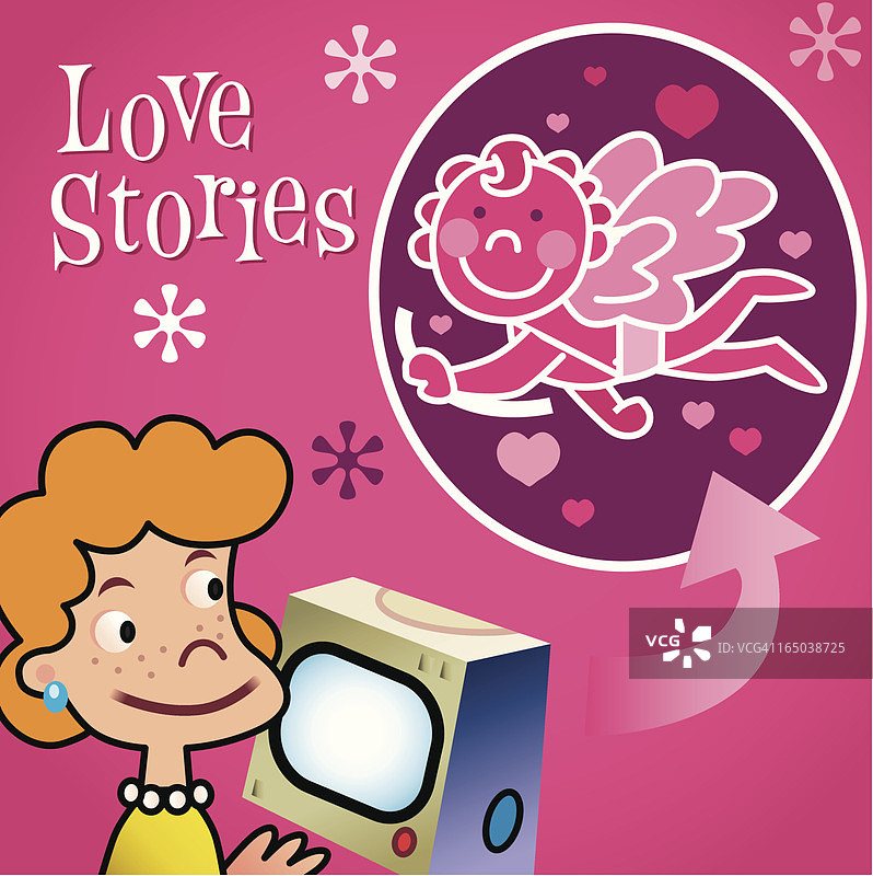 线上爱情故事图片素材
