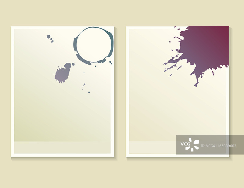 飞溅墨迹（矢量图）图片素材