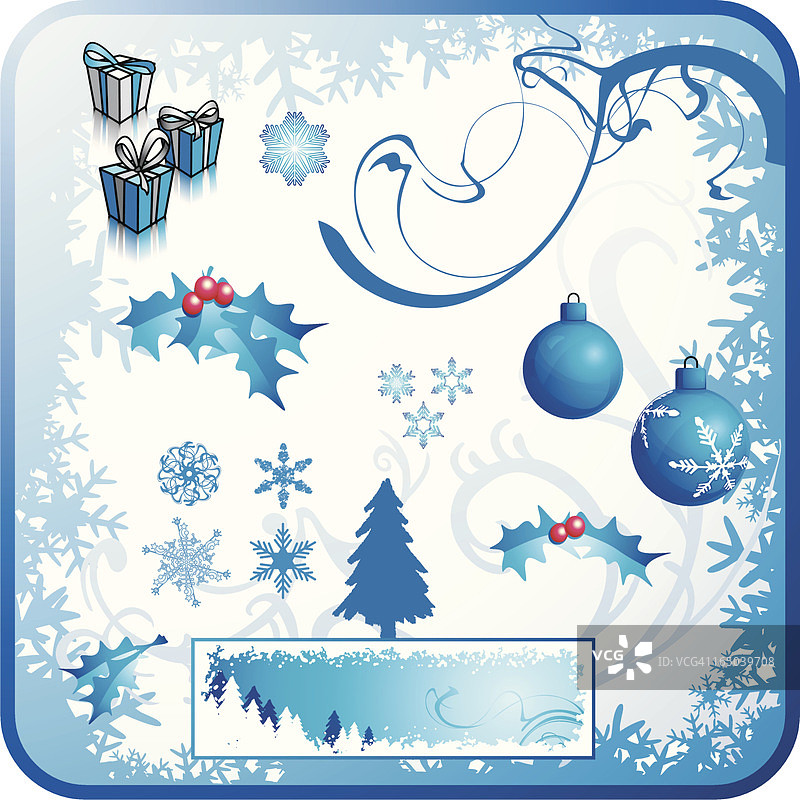 圣诞节元素 2007图片素材