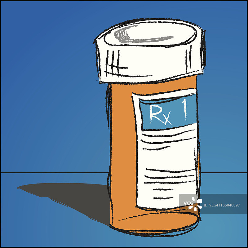 处方药瓶图片素材