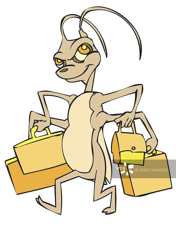 蟑螂入侵图片素材