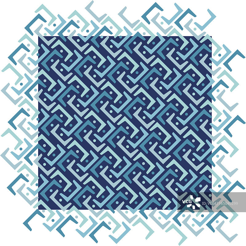 蓝色斜纹图案图片素材