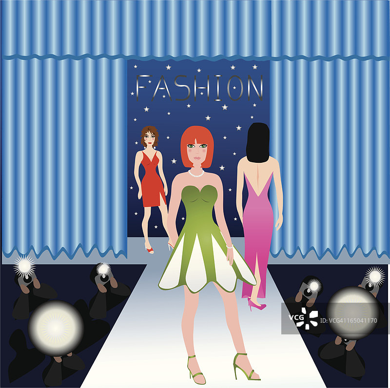 时装秀图片素材