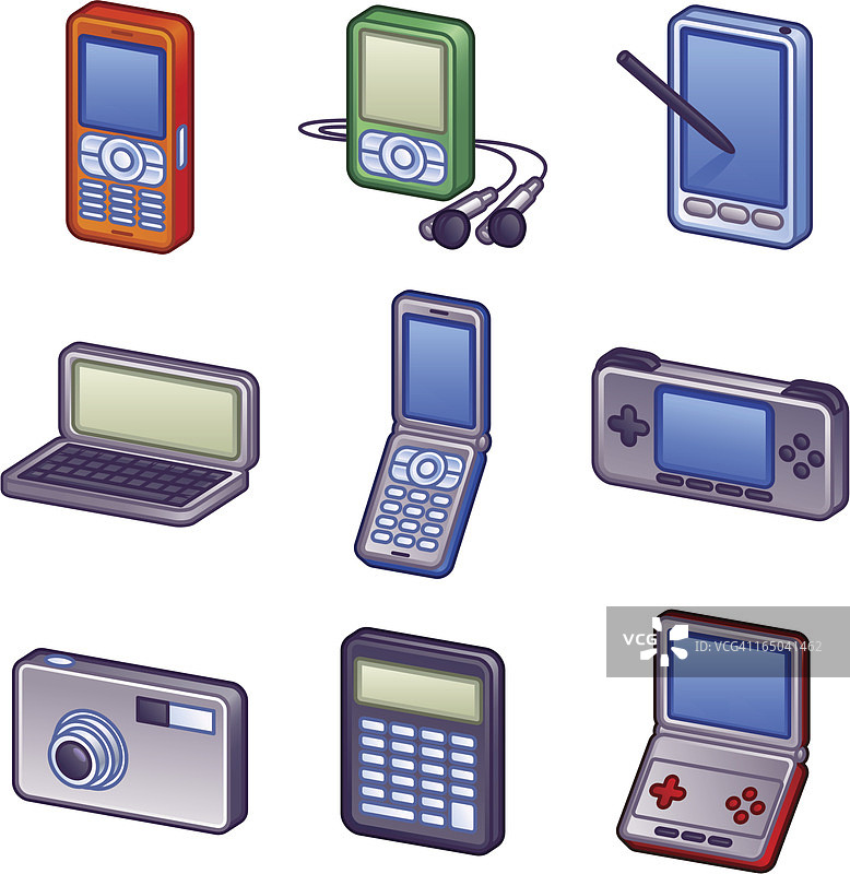 手持设备图标图片素材