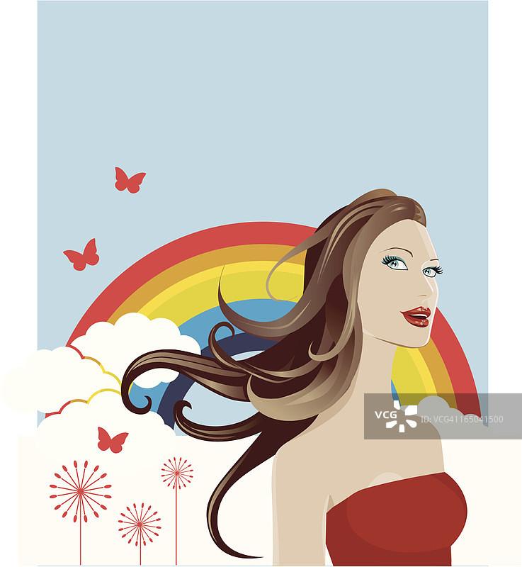 夏天的美丽图片素材