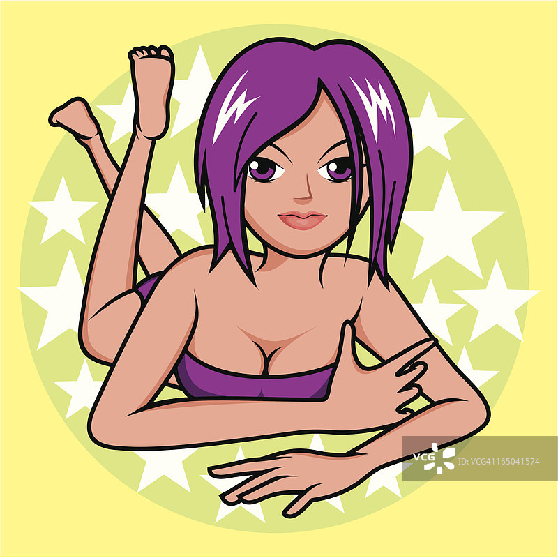 时尚女郎图片素材