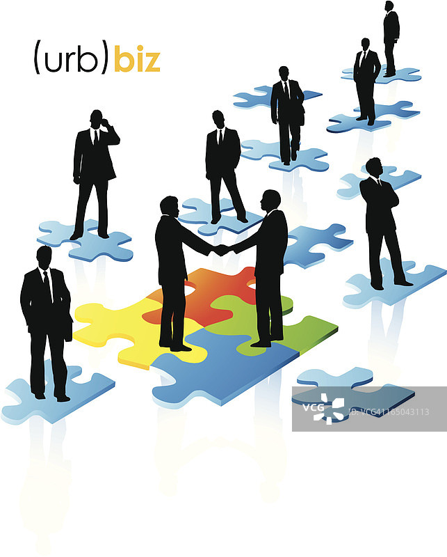 商务解决方案图片素材