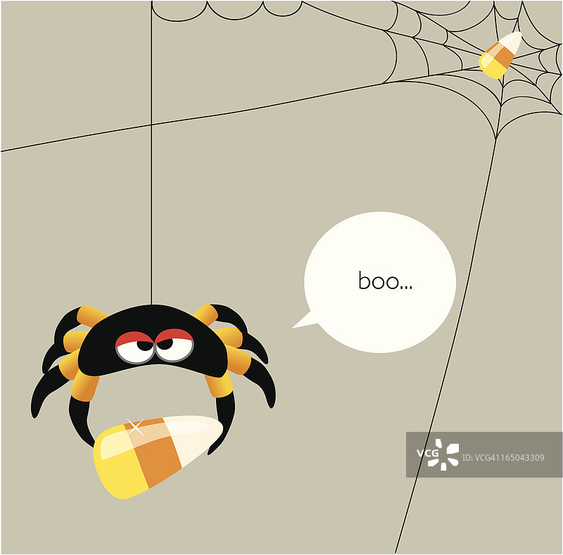 糖果蜘蛛图片素材