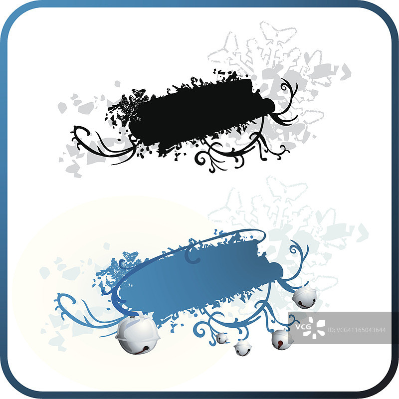 圣诞节复古风图片素材