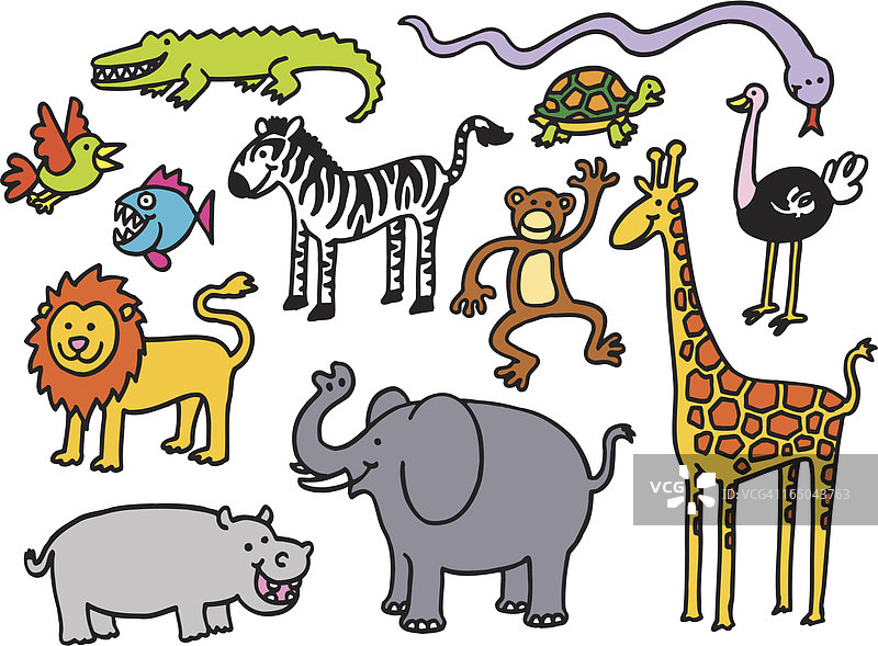 动物图标图片素材