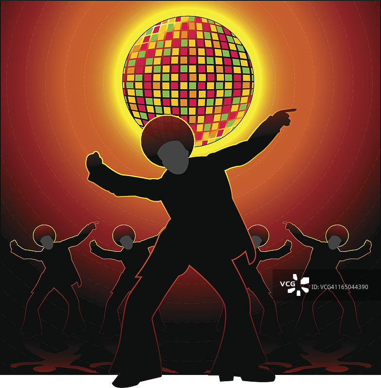 迪斯科时光图片素材