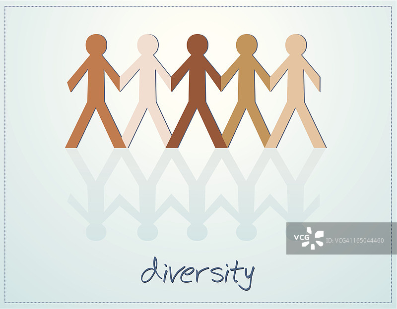男性群体多样性图片素材