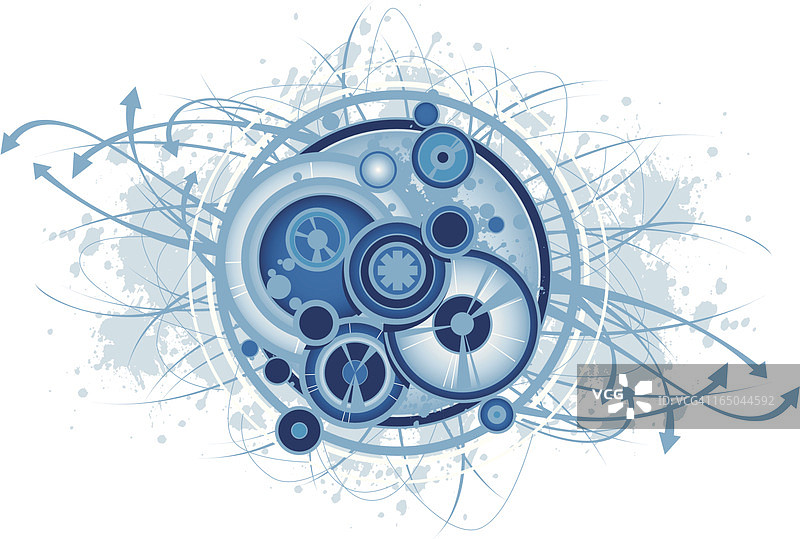 圆形虹膜图片素材