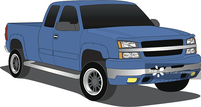 雪佛兰科罗拉多皮卡车图片素材