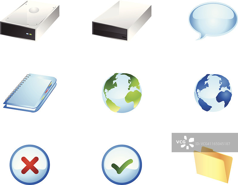 网络图标集1图片素材