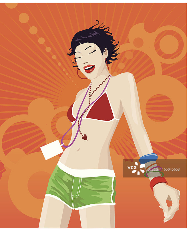 夏季舞蹈图片素材