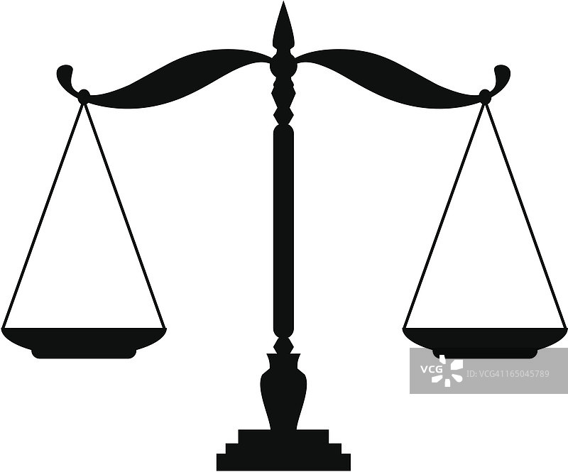 正义天平图片素材