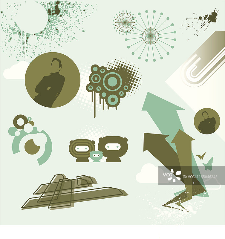 潮流元素1图片素材