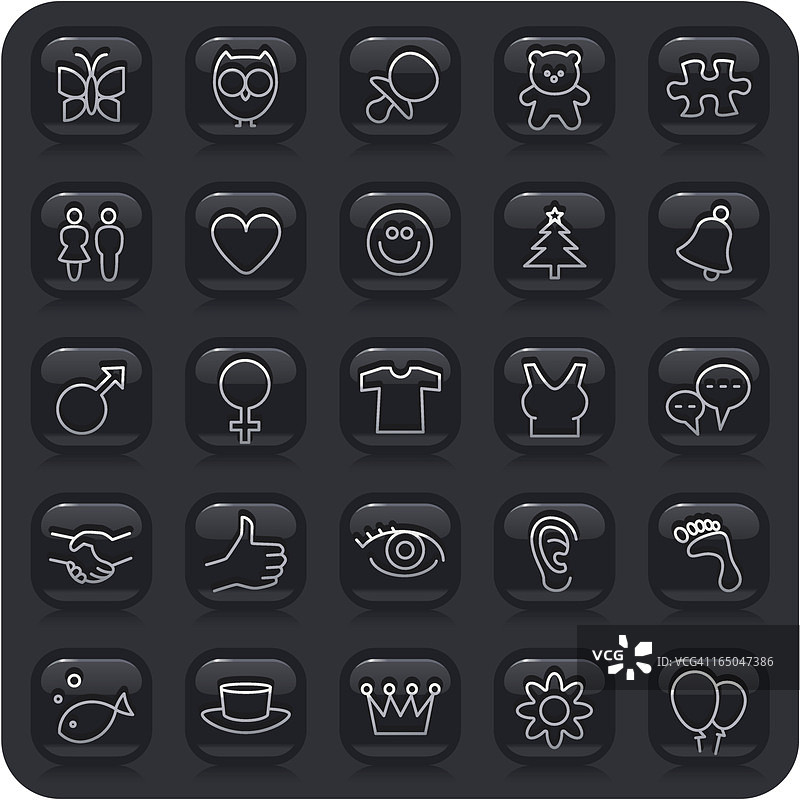 秋季涂鸦标志图片素材