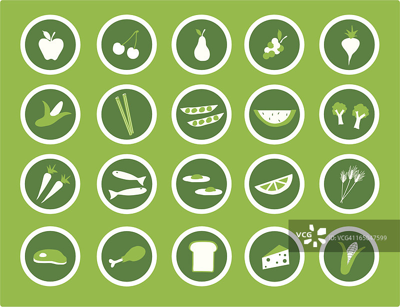 健康饮食图标图片素材