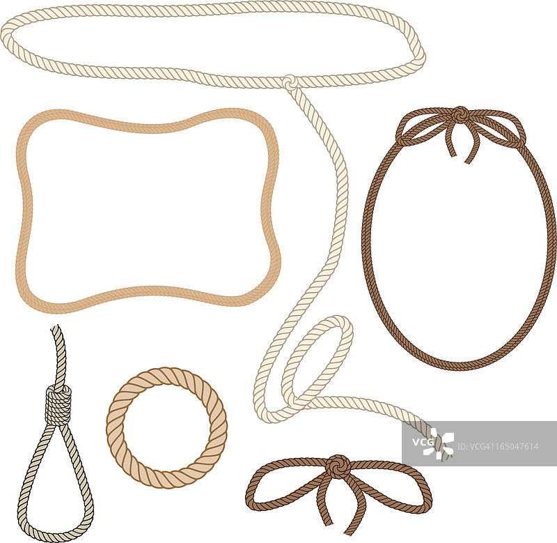 绳索元素图片素材