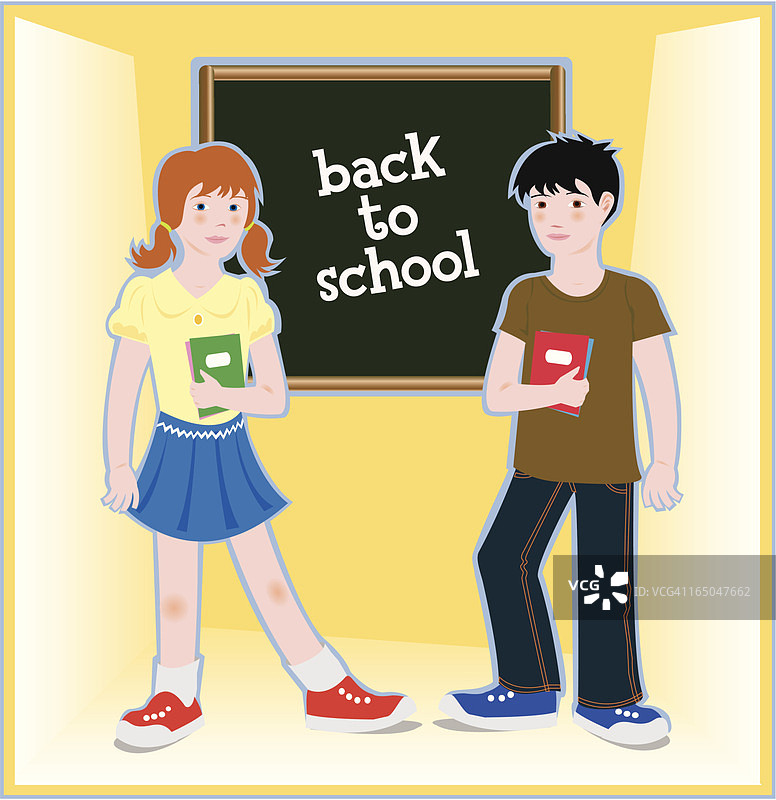 回到学校图片素材