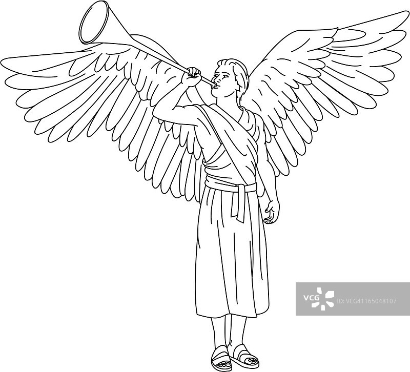 呼唤天使图片素材