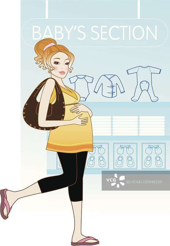 准妈妈图片素材