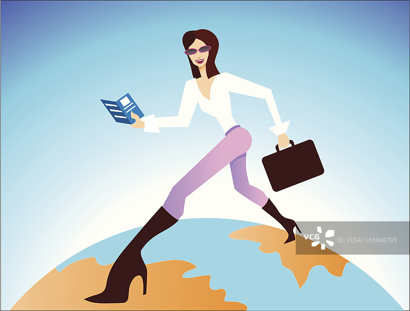 环游世界图片素材