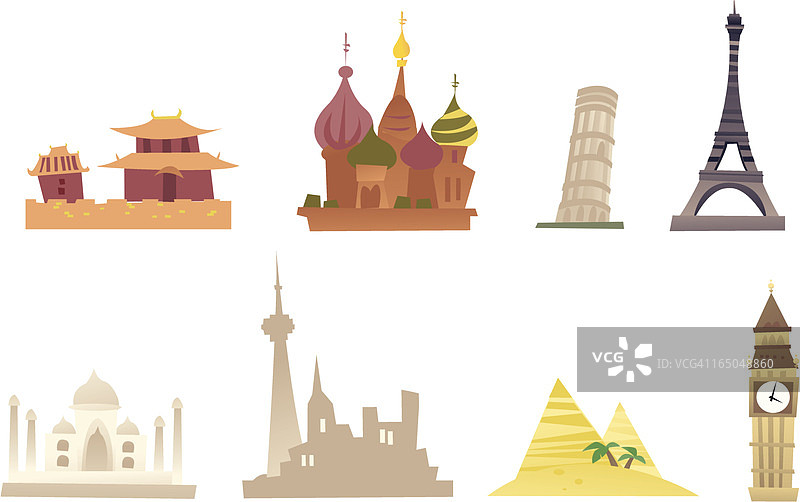 地标建筑图片素材
