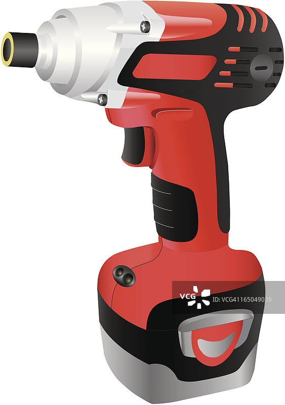 红色钻头图片素材