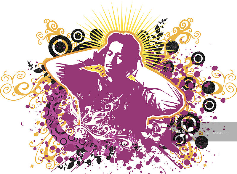 音乐天使图片素材