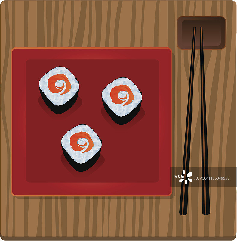 寿司板图片素材