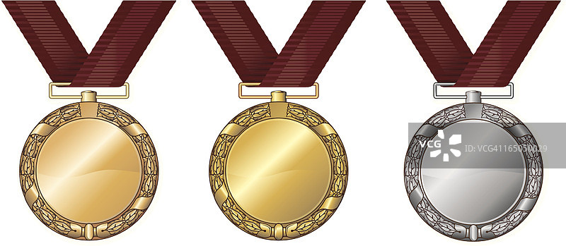 金银铜牌图片素材