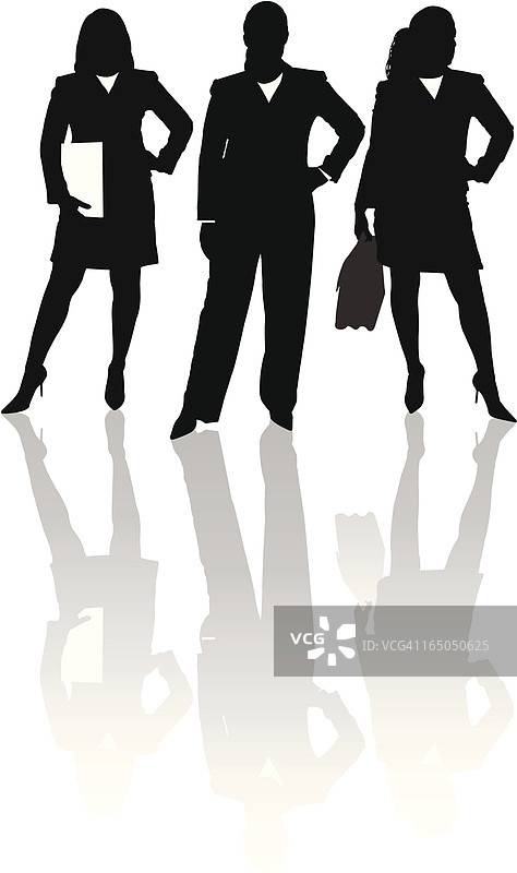 商务团队反思系列图片素材