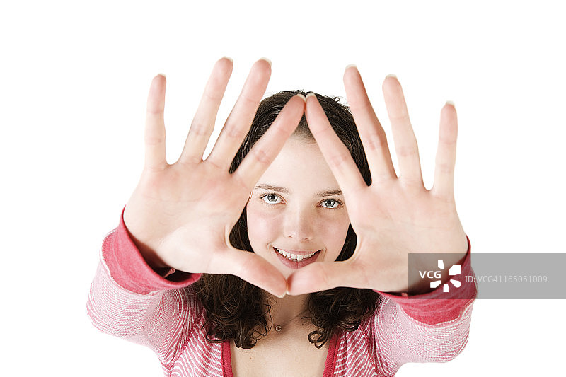 美丽的年轻女人图片素材