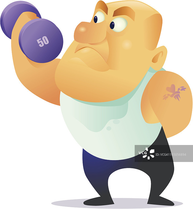 五十岁的健美人士图片素材