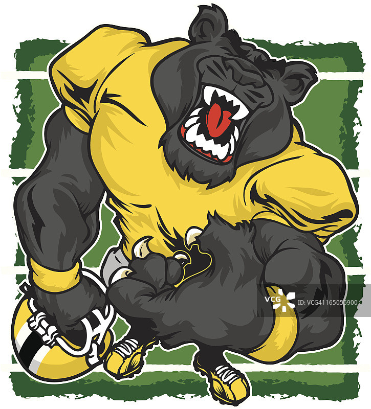 黑豹橄榄球图片素材