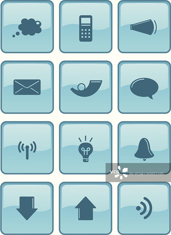 通信按钮图片素材