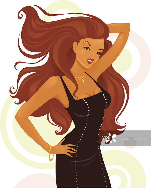 时装模特图片素材