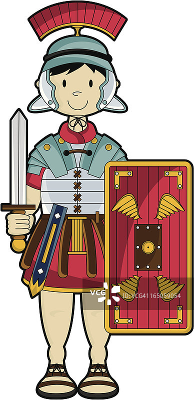 罗马士兵（无背景）图片素材